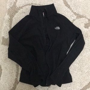 black the north face jacket